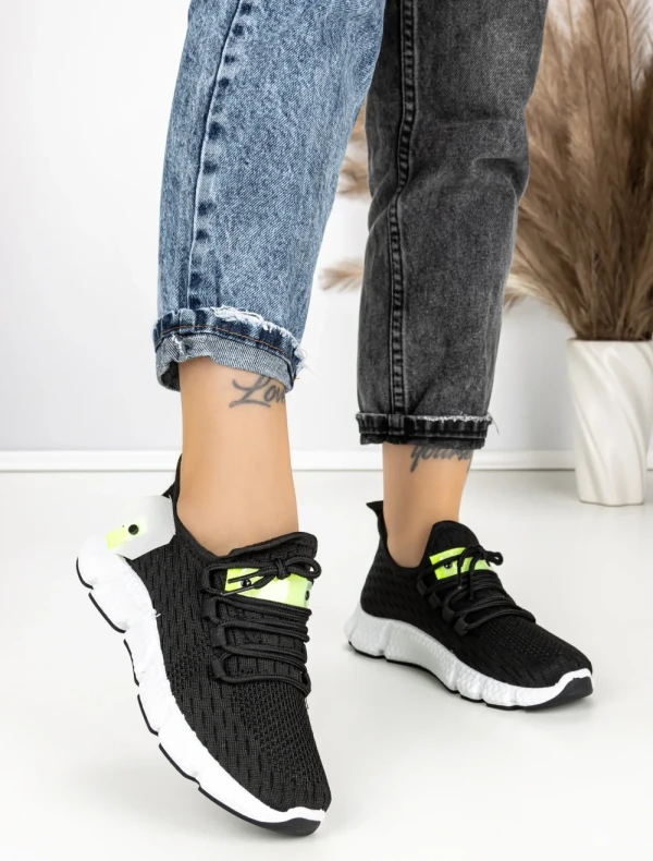 Pantofi Sport Dama E47 BLACK | EMAS