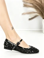 Balerini Dama J-277 BLACK | CHERIE