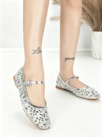 Balerini Dama J-277 SILVER | CHERIE