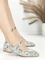 Balerini Dama J-277 SILVER | CHERIE