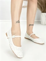 Balerini Dama J-277 WHITE | CHERIE