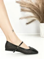 Balerini Dama J-278 BLACK | CHERIE