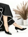 Pantofi Stiletto J-202 BLACK | CHERIE