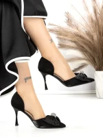 Pantofi Stiletto 588-236 BLACK | CHERIE