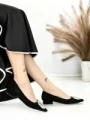 Balerini Dama QQ-145 BLACK | STEPHAN