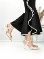 Pantofi Stiletto BE-672 BEIGE | BEUE SHOES