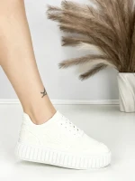 Sneakers Dama PC306 WHITE | GIVANA