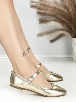 Balerini Dama DH-1136 GOLD | ABLOOM