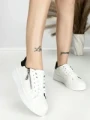 Sneakers Dama BK-56-2 WHITE-BLACK | ABLOOM