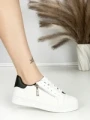 Sneakers Dama BK-56-2 WHITE-BLACK | ABLOOM