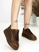 Sneakers Dama 6WL1 BROWN | MEI
