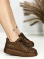 Sneakers Dama 6WL1 BROWN | MEI