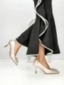 Pantofi Stiletto L8569P CHAMPAGNE | ABLOOM