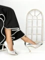 Pantofi Stiletto 77-553 SILVER | CM
