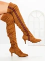 Cizme Dama cu Toc JM2136E CAMEL | ANNALISE