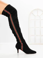 Cizme Dama cu Toc JM2136E NEGRO | ANNALISE