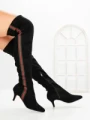 Cizme Dama cu Toc JM2136E NEGRO | ANNALISE
