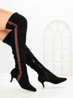 Cizme Dama cu Toc JM2136E NEGRO | ANNALISE