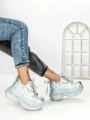 Pantofi Sport Dama cu Platforma 7917-129 BLUE | MEI