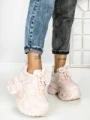 Pantofi Sport Dama cu Platforma 7917-121 PINK | MEI