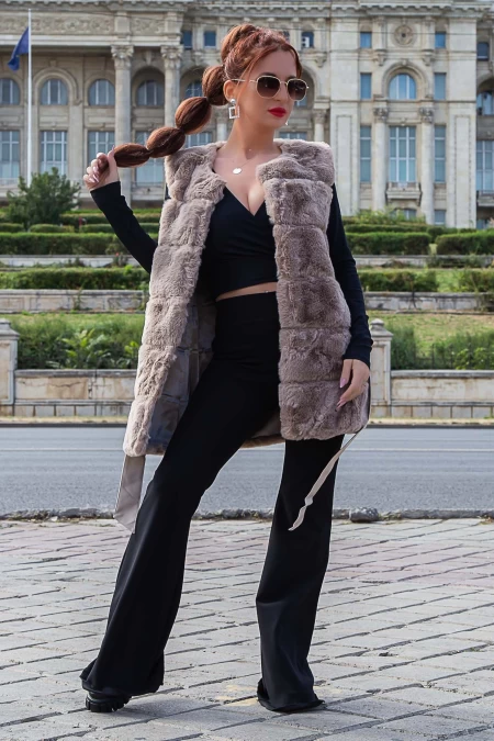 Prsluk za žene 21-11 Krem | Fashion