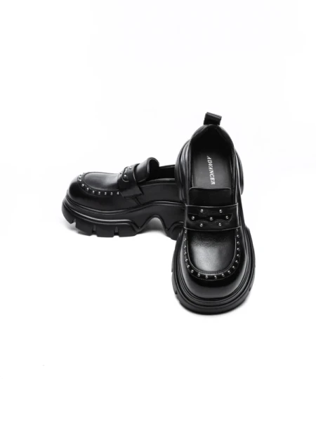 Pantofi Casual Dama din piele naturala 3215 BLACK | ADVANCER