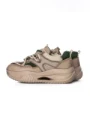 Pantofi Sport Dama din piele naturala 8003 APRICOT-GREEN | FRANCO GERARDO