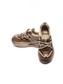 Pantofi Sport Dama din piele naturala 8003 APRICOT-COFFEE | FRANCO GERARDO