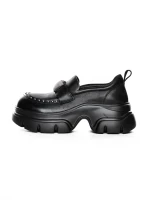 Pantofi Casual Dama din piele naturala 3217 BLACK | ADVANCER