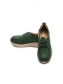 Pantofi Casual Dama din piele naturala 53661 GREEN | ADVANCER