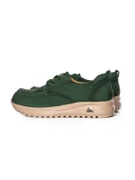 Pantofi Casual Dama din piele naturala 53661 GREEN | ADVANCER