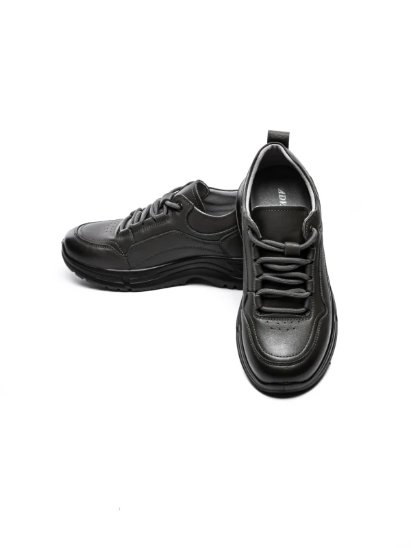 Pantofi Sport Dama din piele naturala N503 GREY | ADVANCER