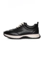 Pantofi Sport Dama din piele naturala 3708-1 BLACK | ADVANCER