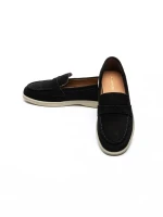 Pantofi Casual Dama din piele naturala 26A39 BLACK | ADVANCER