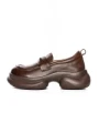 Pantofi Casual Dama din piele naturala 10821 BROWN | ADVANCER