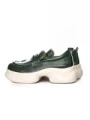 Pantofi Casual Dama din piele naturala 10821 GREEN | ADVANCER