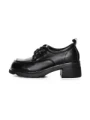 Pantofi Casual Dama din piele naturala 25N89 BLACK | ADVANCER