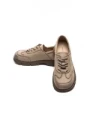 Pantofi Casual Dama din piele naturala 6886 CREAM | ADVANCER
