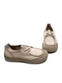 Pantofi Casual Dama din piele naturala KM5169 CREAM | ADVANCER