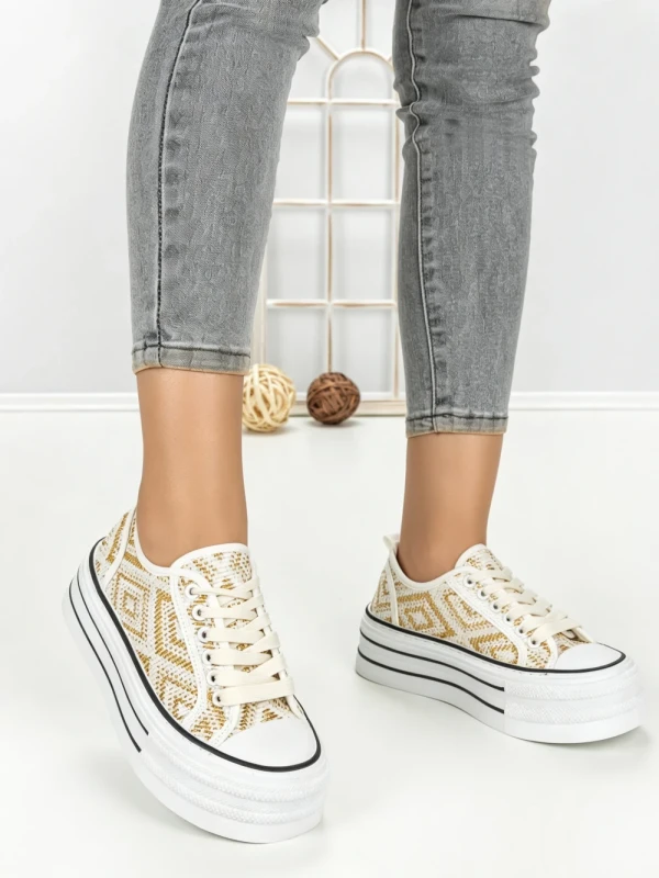 Tenisi Dama 806-4B WHITE | RED JIN