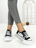 Tenisi Dama 810-4A BLACK-WHITE | RED JIN