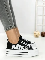 Tenisi Dama 810-4A BLACK-WHITE | RED JIN