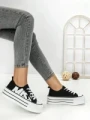 Tenisi Dama 810-4A BLACK-WHITE | RED JIN