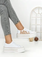 Tenisi Dama 810-4C WHITE-BEIGE | RED JIN