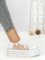 Tenisi Dama 810-4C WHITE-BEIGE | RED JIN