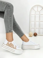 Tenisi Dama 810-4C WHITE-BEIGE | RED JIN