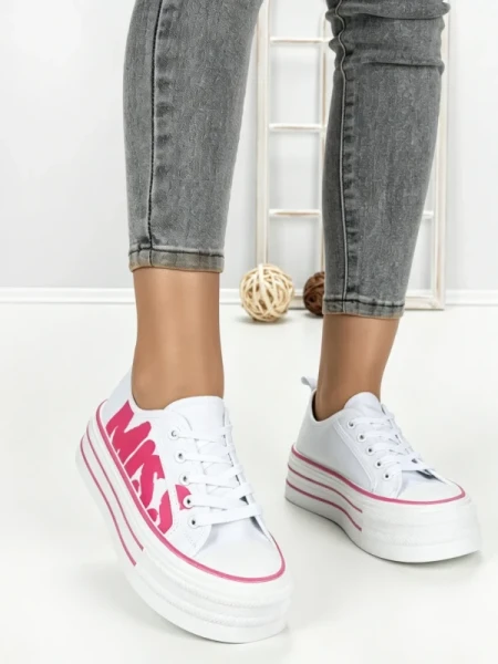 Tenisi Dama 810-4D WHITE-PINK | RED JIN
