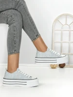 Tenisi Dama 803-4C LIGHT BLUE | RED JIN