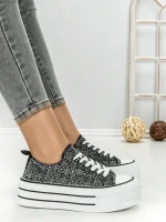 Tenisi Dama 804-4A BLACK | RED JIN