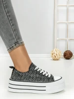 Tenisi Dama 804-4A BLACK | RED JIN